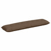 Vidaxl rugkussen bruin 200 x 19 x 50 cm stof