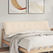 Vidaxl rugkussen beige 200 x 50 cm microvezel stof - afbeelding 1