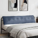 Vidaxl rugkussen blauw 200 x 50 cm katoen stof