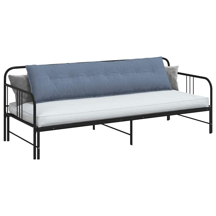 Vidaxl rugkussen blauw 200 x 50 cm katoen stof
