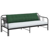 Vidaxl rugkussen jungle groen 200 x 50 cm cordstof