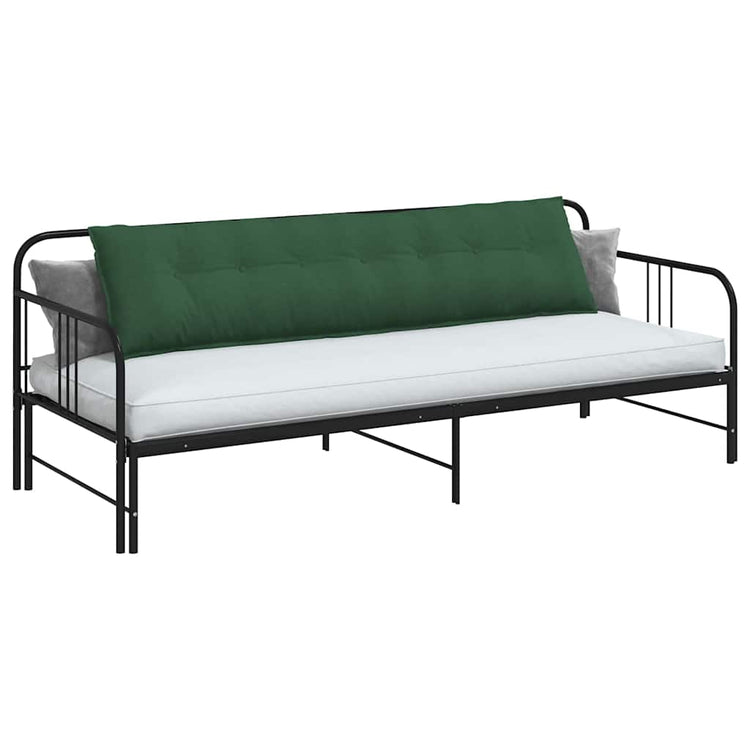 Vidaxl rugkussen jungle groen 200 x 50 cm katoen stof