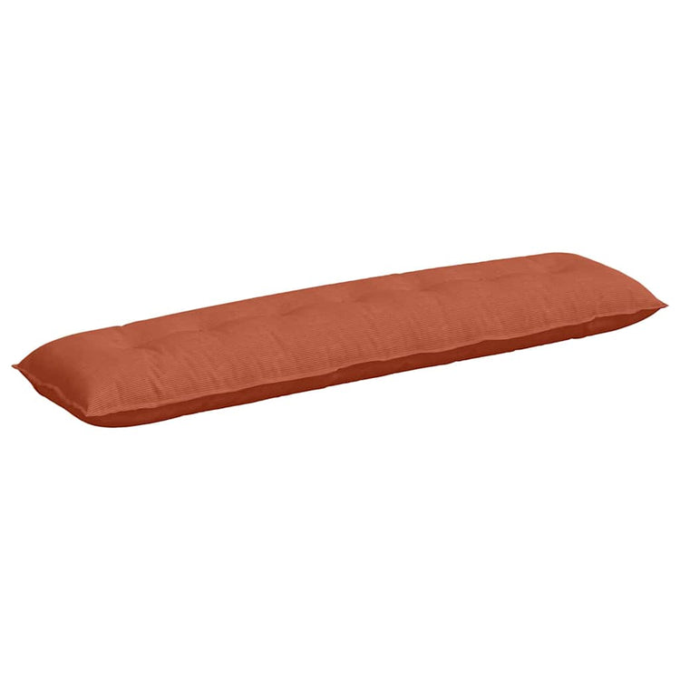 Vidaxl rugkussen rood-oranje 200 x 50 cm katoen stof