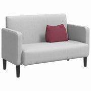 Vidaxl rugkussen wijnrood 45 x 20 x 35 cm stof - afbeelding 3