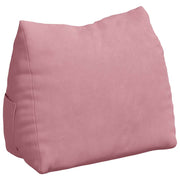 Vidaxl rugkussen roze 45 x 20 x 35 cm cordstof - afbeelding 2