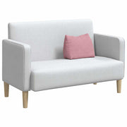Vidaxl rugkussen roze 45 x 20 x 35 cm cordstof - afbeelding 3