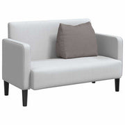 Vidaxl rugkussen taupe 60 x 20 x 50 cm stof - afbeelding 3