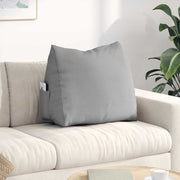 Vidaxl rugkussen wolkengrijs 60 x 20 x 50 cm stof - afbeelding 1