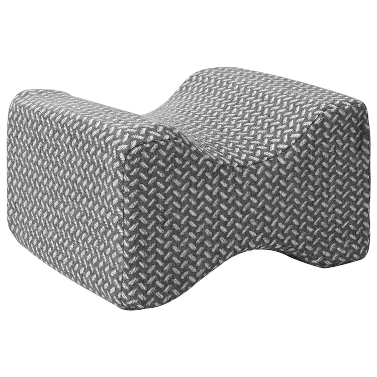 Vidaxl kniekussen éénkleurig grijs 26 x 21,5 x 15 cm traagschuim