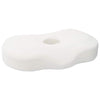 Vidaxl halskussen met kussen wit 53 x 35 x 11 cm polyester