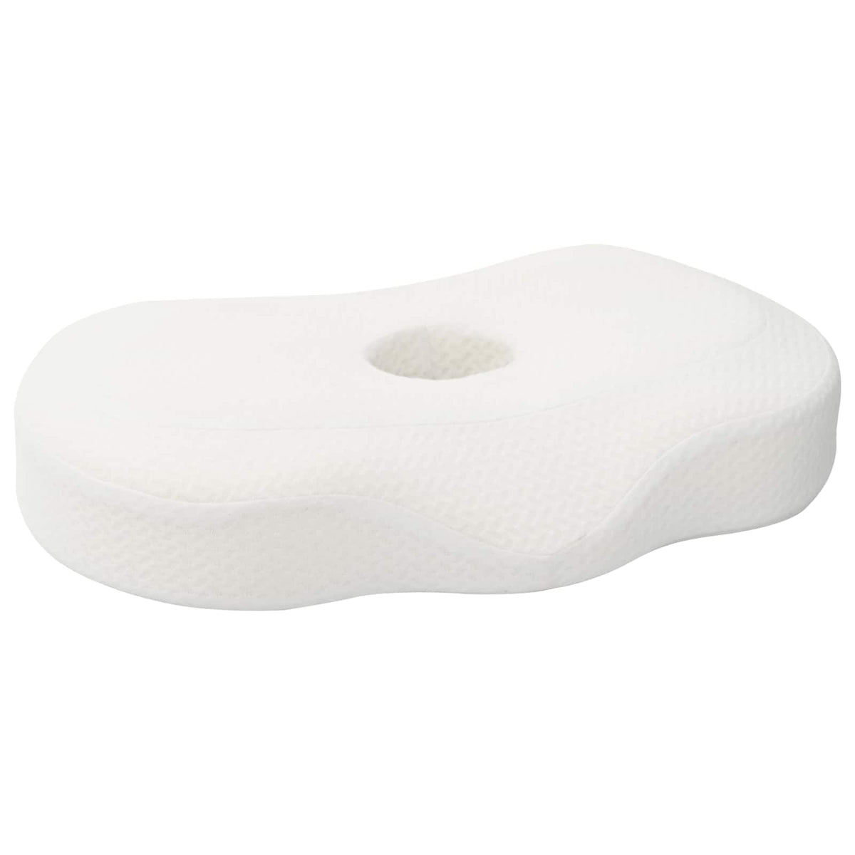 Vidaxl halskussen met kussen wit 53 x 35 x 11 cm polyester