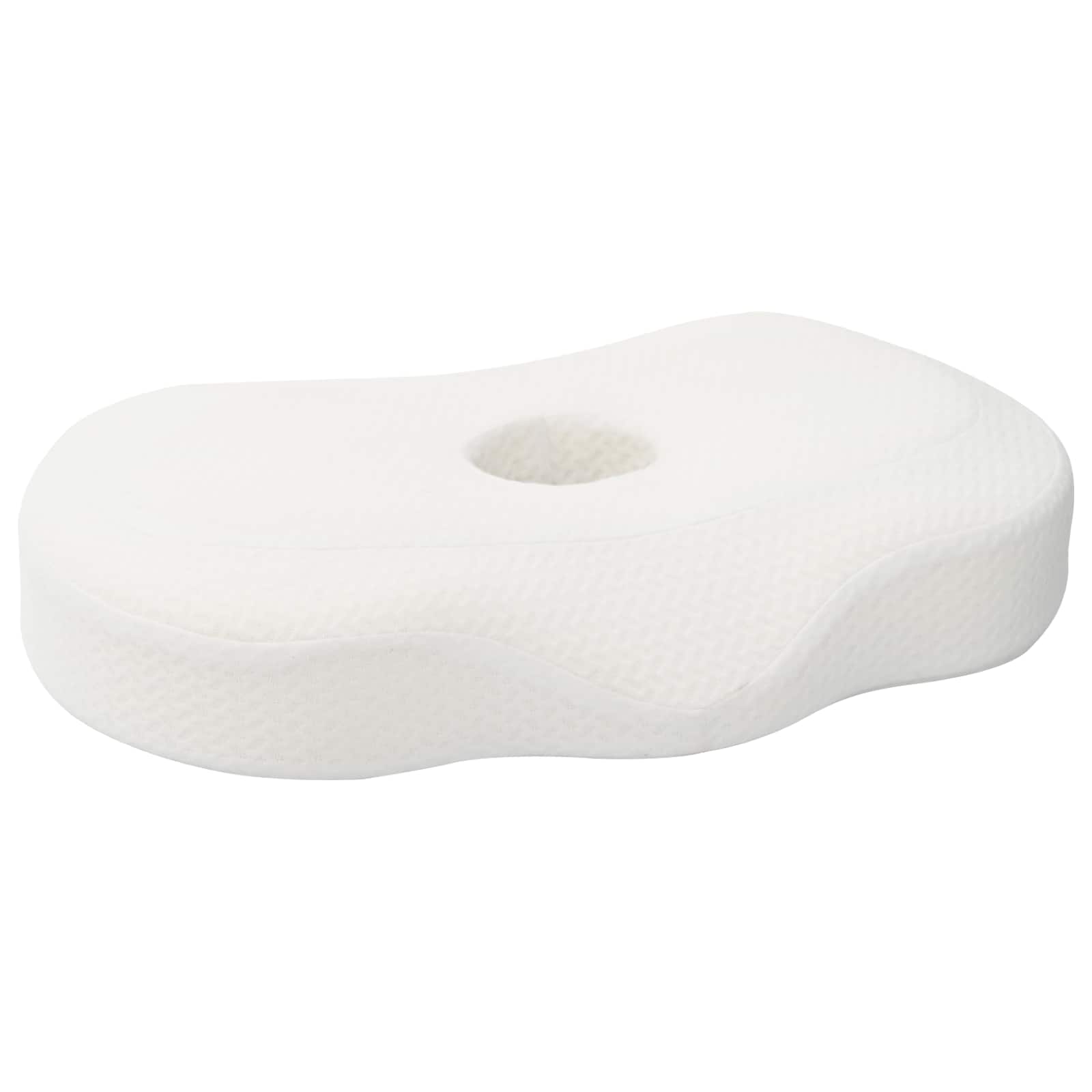Vidaxl halskussen met kussen wit 53 x 35 x 11 cm polyester