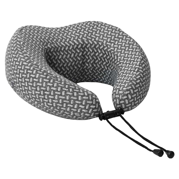 Vidaxl reiskussen voor de nek grijs traagschuim 30 x 28 x 14 cm