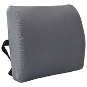 Vidaxl rugkussen grijs traagschuim 36 x 30 x 12 cm - afbeelding 3