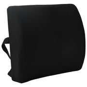Vidaxl rugkussen zwart traagschuim 35,5 x 30 x 12 cm - afbeelding 3