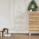 Vidaxl metalen kerstboom met standaard kuopio 124.5 cm staal goud