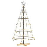 Vidaxl metalen kerstboom met standaard kuopio 125 cm staal zwart - afbeelding 3