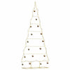 Vidaxl metalen kerstboom met standaard goud 211 cm poedergecoat staal