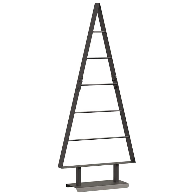 Vidaxl metalen kerstboom met standaard zwart 90 cm staal