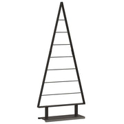 Vidaxl metalen kerstboom zwart 125,5 cm staal - afbeelding 2