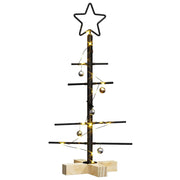 Vidaxl metalen kerstboom zwart 59,5 cm poedergecoat staal - afbeelding 3