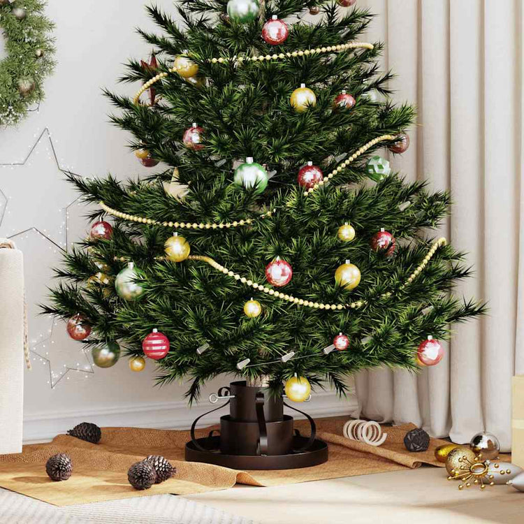Vidaxl kerstboomstandaard antiek koper 40 x 40 x 20.5 cm staal