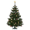 Vidaxl kerstboomstandaard 1.73 groen 50 x 50 x 15,5 cm staal