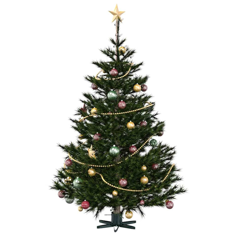 Vidaxl kerstboomstandaard groen 50 x 50 x 15,5 cm staal