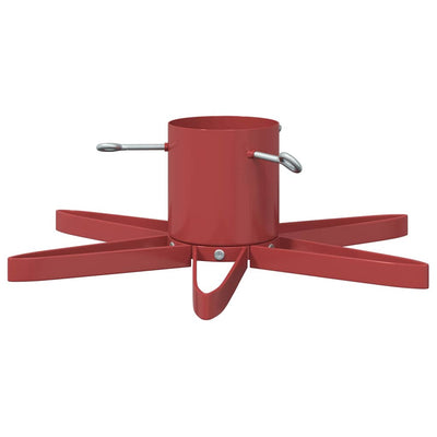 Vidaxl kerstboomstandaard 1.73 rood 50 x 50 x 15,5 cm staal