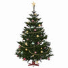 Vidaxl kerstboomstandaard 1.73 rood 50 x 50 x 15,5 cm staal