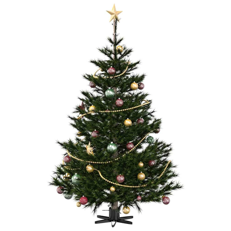 Vidaxl kerstboomstandaard zwart 50 x 50 x 15,5 cm staal