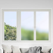 Vidaxl statisch raamfolie frosted grijs 45 x 2000 cm pvc - afbeelding 1