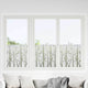 Vidaxl statische raamfolie bamboo patroon 45 x 500 cm pvc