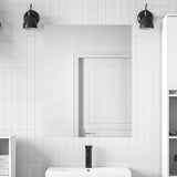 Vidaxl zelfklevende spiegelfilm 60 x 100 cm 2 st zilver pet - afbeelding 1