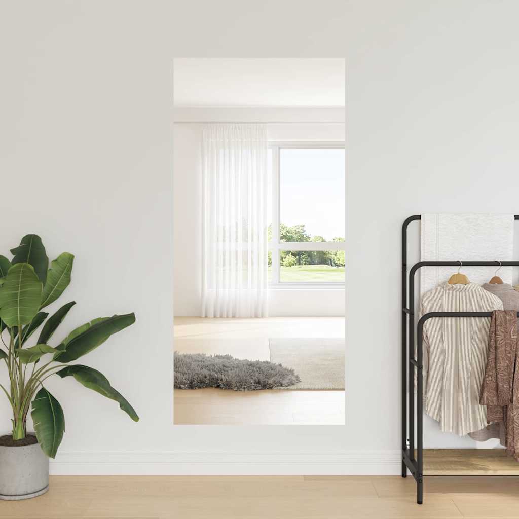 Vidaxl zelfklevende spiegelfilm 60 x 100 cm 2 pcs zilver pet