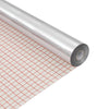 Vidaxl zelfklevende spiegelfolie zilver 90 x 500 cm pet