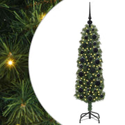 Vidaxl kunstkerstboom groen 120 cm pvc en staal en kunststof - afbeelding 2