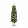 Vidaxl kunstkerstboom groen 150 cm pvc en staal en kunststof