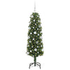 Vidaxl kunstkerstboom groen 150 cm pvc en staal en kunststof
