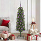 Vidaxl kunstkerstboom groen 150 cm pvc en staal en kunststof