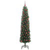 Vidaxl kunstkerstboom groen 180 cm pvc en staal en kunststof