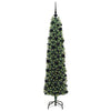 Vidaxl kunstkerstboom groen 180 cm pvc en staal en kunststof