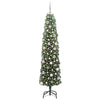 Vidaxl kunstkerstboom groen 180 cm pvc en staal en kunststof