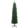 Vidaxl kunstkerstboom groen 210 cm pvc en staal en kunststof