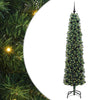 Vidaxl kunstkerstboom groen 210 cm pvc en staal en kunststof