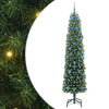 Vidaxl kunstkerstboom groen 210 cm pvc en staal en kunststof