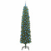 Vidaxl kunstkerstboom groen 240 cm pvc en staal en kunststof