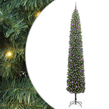 Vidaxl kunstkerstboom groen 270 cm pvc en staal en kunststof - afbeelding 2