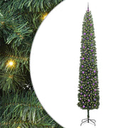 Vidaxl kunstkerstboom groen 300 cm pvc en staal en kunststof - afbeelding 2