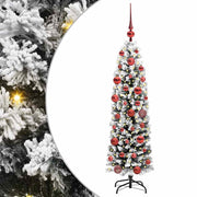 Vidaxl kunstkerstboom groen 150 cm pvc en staal en kunststof - afbeelding 2